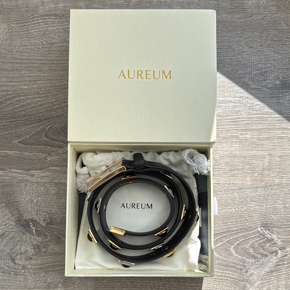 Aureum Black Women's Belt Brand New With Tags